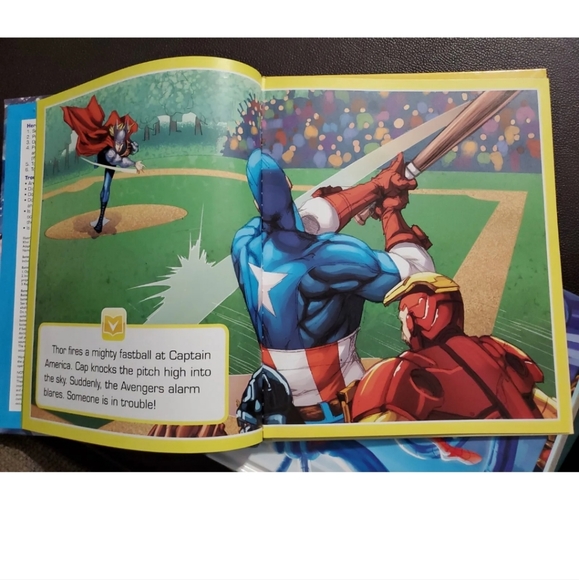 :* 5 MARVEL SPIDERMAN AVENGERS GUARDIANS Story Reader Me Reader Hardcover books - Picture 10 of 12